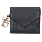 Dior Diorissimo Cannage Compact Leather Wallet