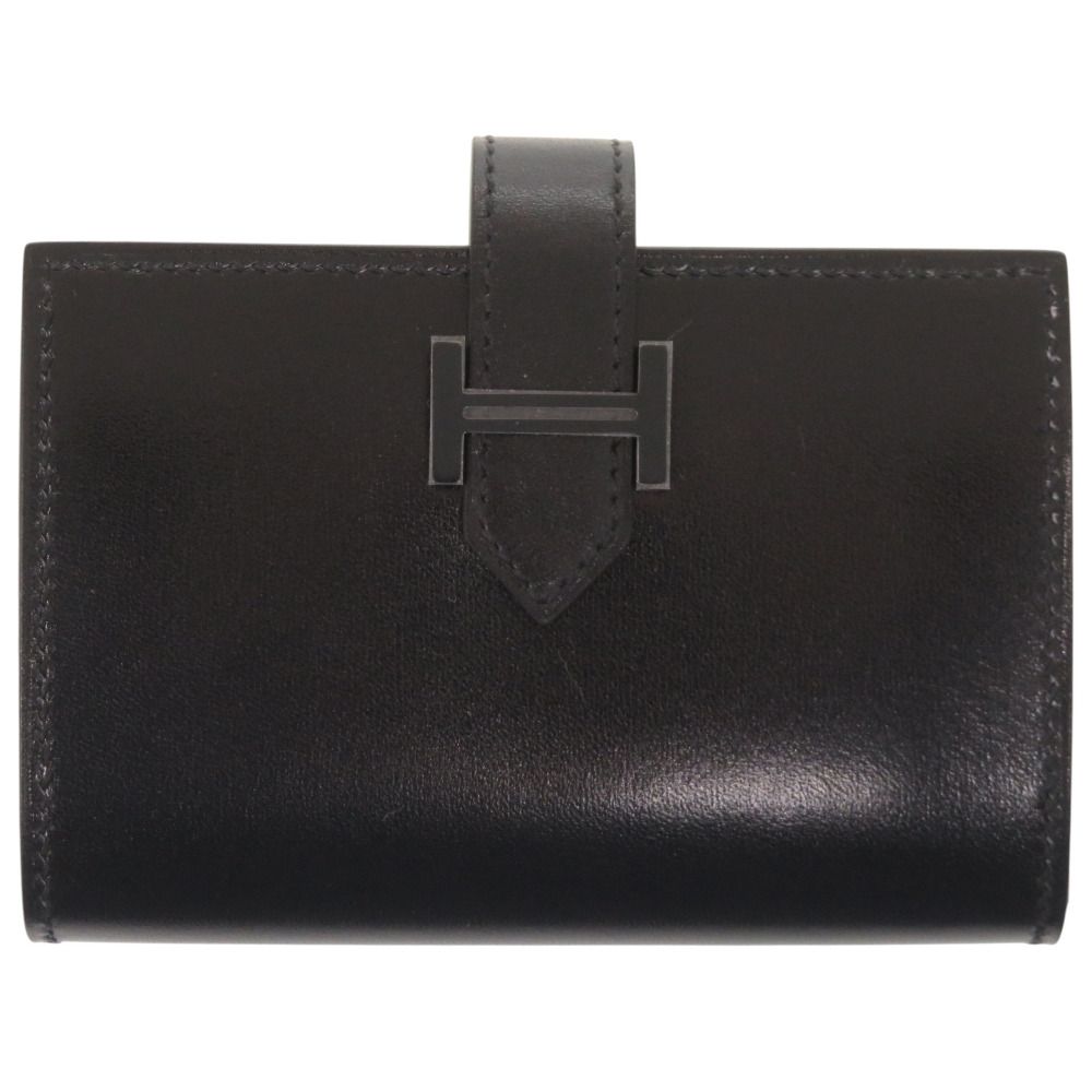 Hermes Bearn Mini Votadelact Black So Monochrome Card Case