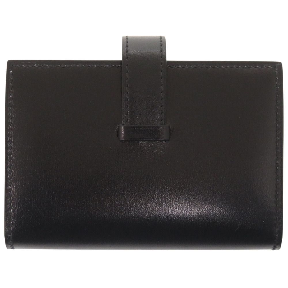 Hermes Bearn Mini Votadelact Black So Monochrome Card Case — view 3