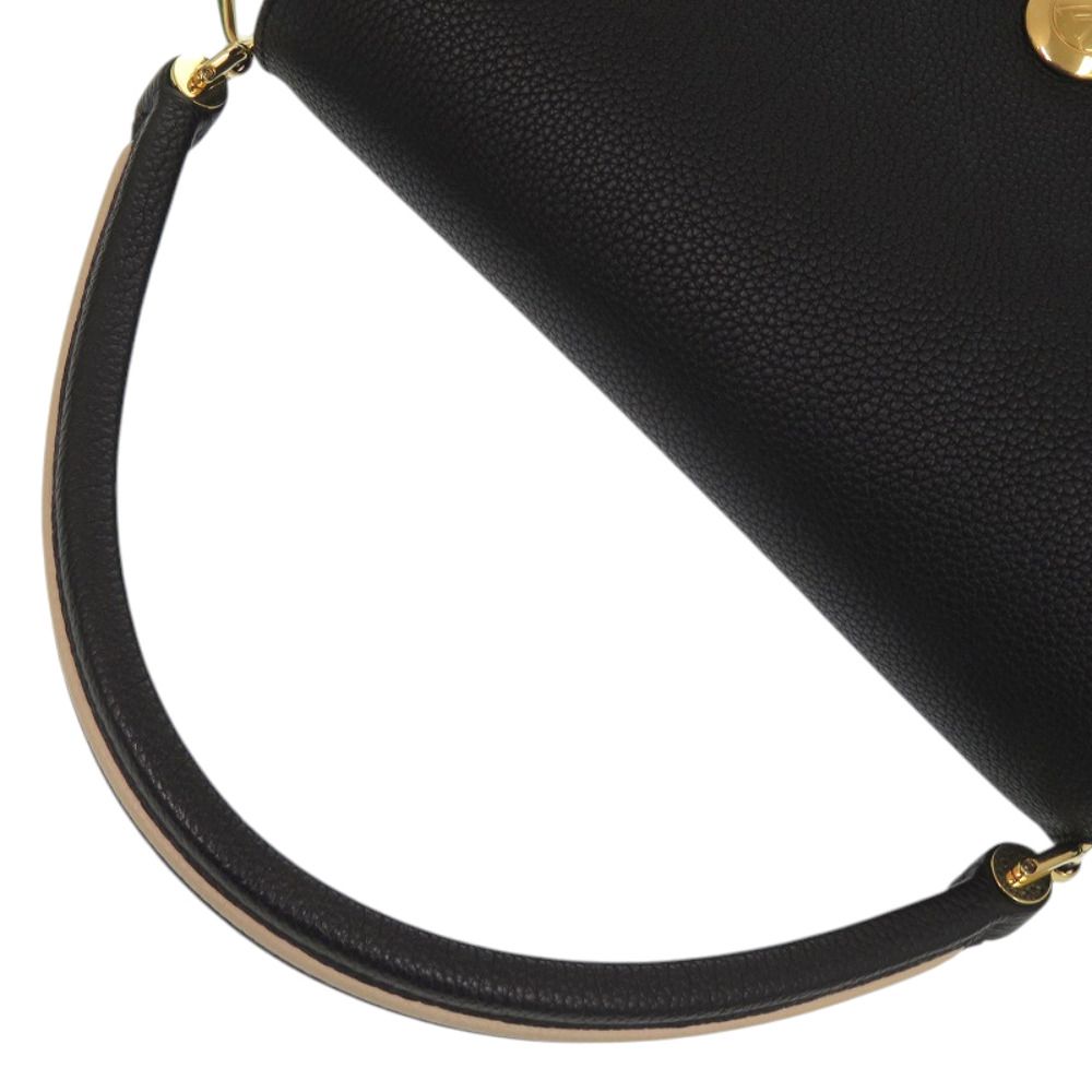 Louis Vuitton Double Monogram Canvas Leather Noir Black Shoulder Bag — view 4