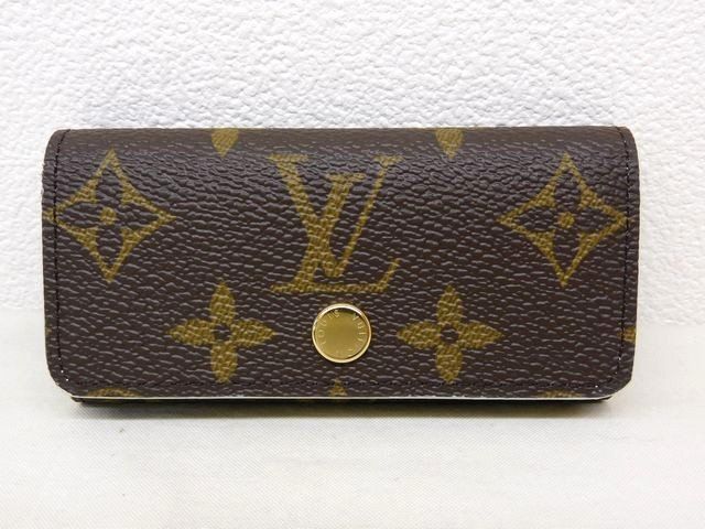 Louis Vuitton Key Case Multicles 4 Monogram Key Holder