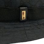Gucci Hat M Dark Navy GG Pattern Cotton — view 8