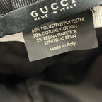Gucci Hat M Dark Navy GG Pattern Cotton — view 6