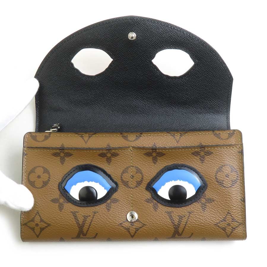 Louis Vuitton Wallet Monogram Reverse Kabuki Portefeuille Sarah — view 3