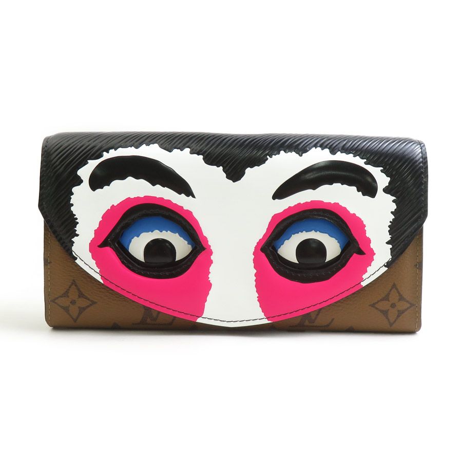 Louis Vuitton Wallet Monogram Reverse Kabuki Portefeuille Sarah