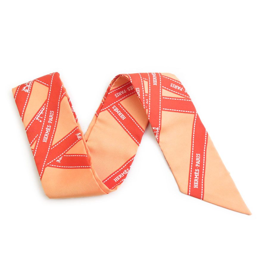 Hermes Scarf Twilly Orange — view 2