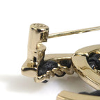 Chanel Brooch CC Logo — view 6