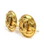 Chanel Earrings CC Logo — view 3