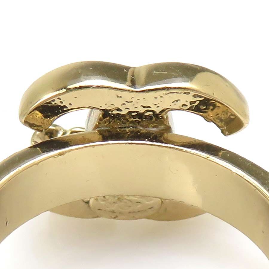 Chanel Ring CC Logo Camellia — view 8