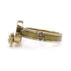 Chanel Ring CC Logo Camellia — view 4