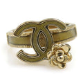 Chanel Ring CC Logo Camellia