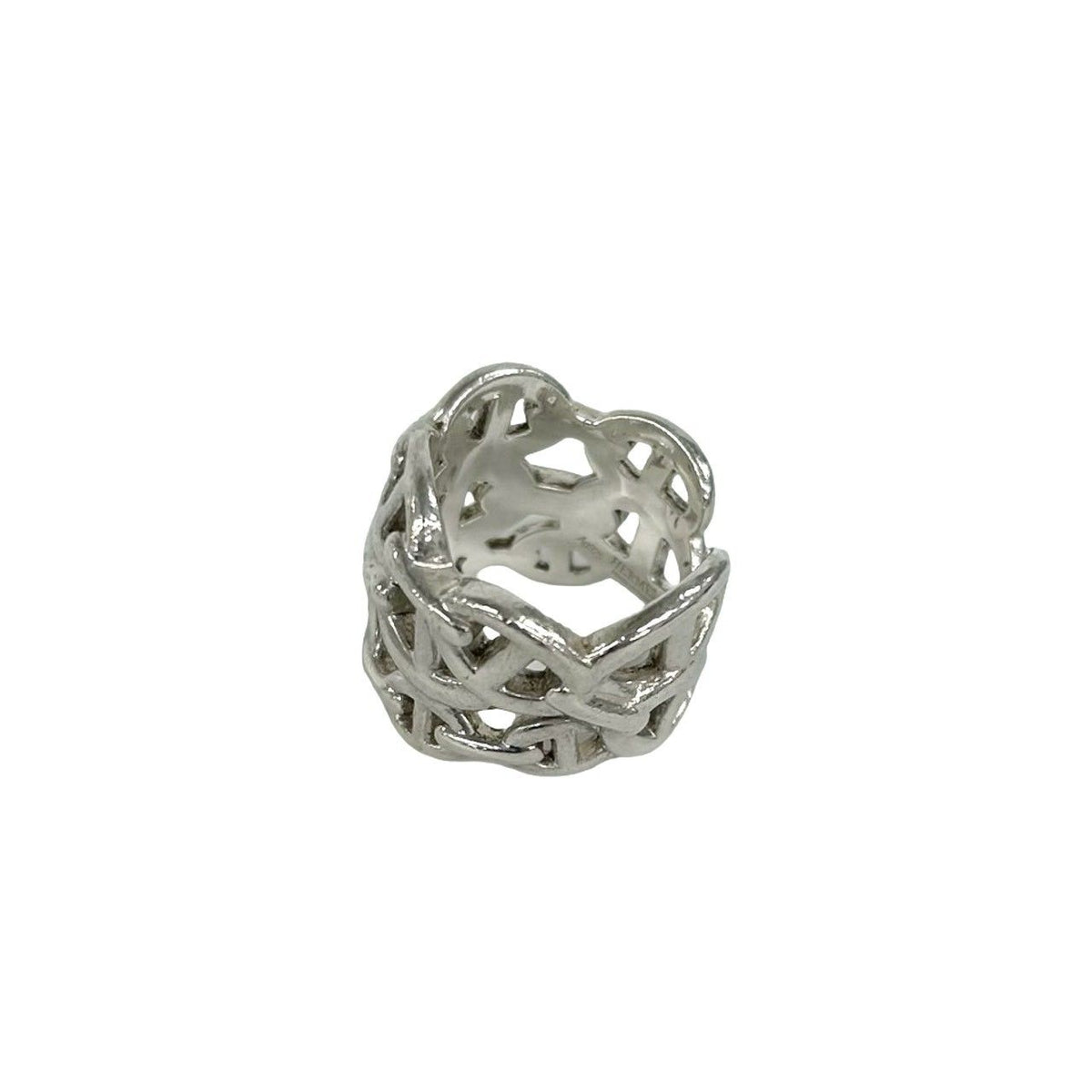 Hermes Enchainee GM Ring 925 Sterling Silver — view 5