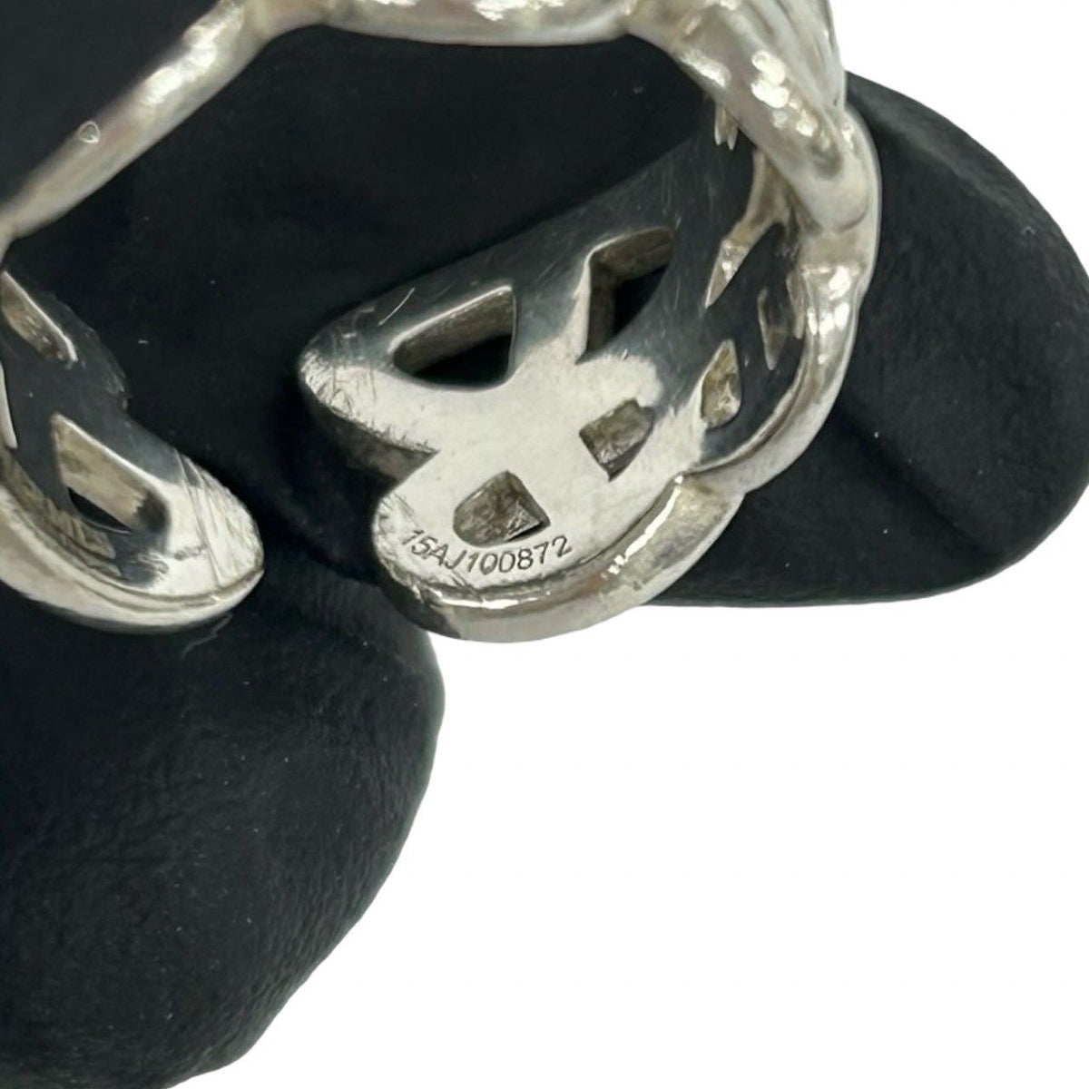 Hermes Enchainee GM Ring 925 Sterling Silver — view 4