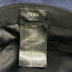 Fendi Hat M 59.0 Navy Light Gray Bicolor — view 5
