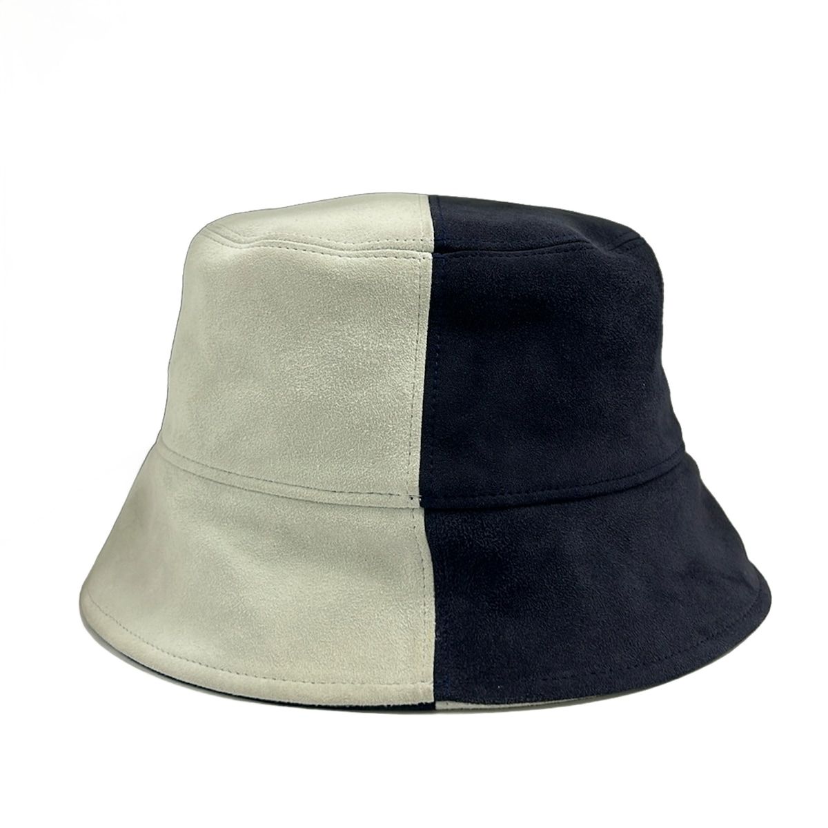 Fendi Hat M 59.0 Navy Light Gray Bicolor — view 2