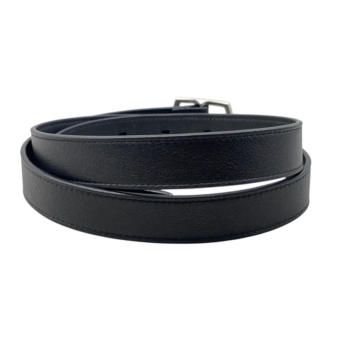 Saint Laurent Belt 80 Black — view 2