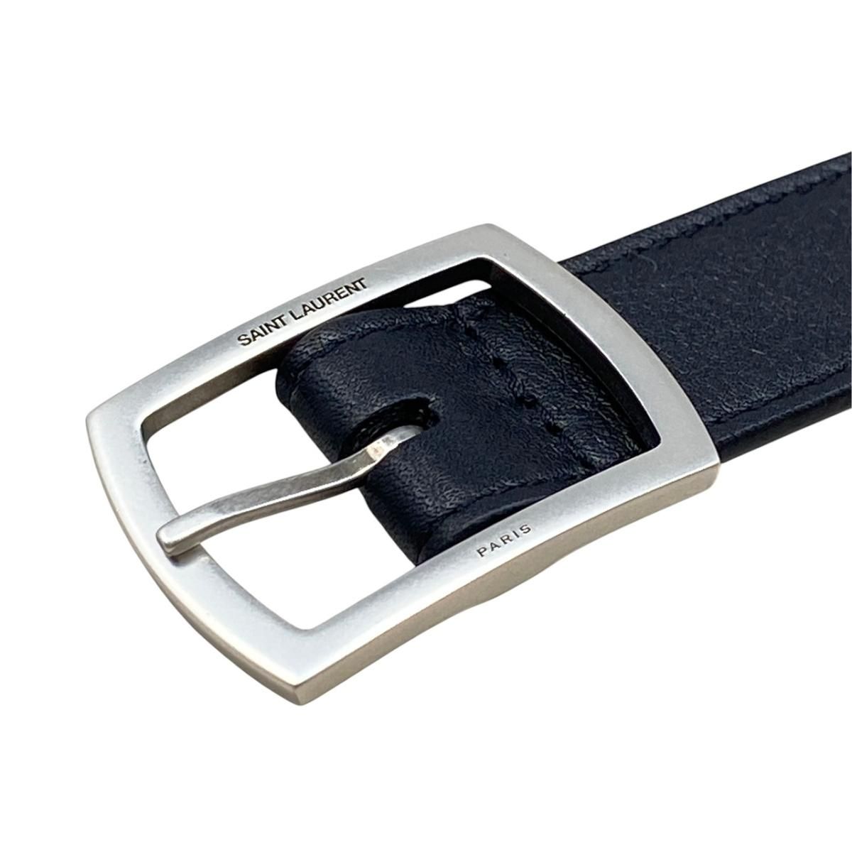 Saint Laurent Belt 80 Black — view 5