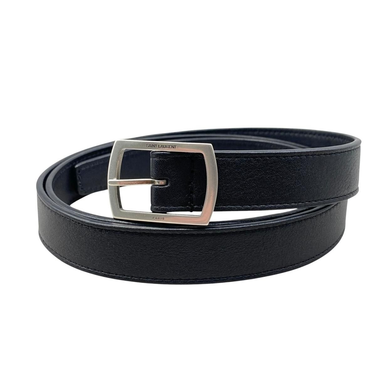 Saint Laurent Belt 80 Black
