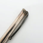 Hermes Ballpoint Pen Allegro 925 Sterling Silver Twisted Writing Instruments — view 3