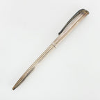 Hermes Ballpoint Pen Allegro 925 Sterling Silver Twisted Writing Instruments — view 2