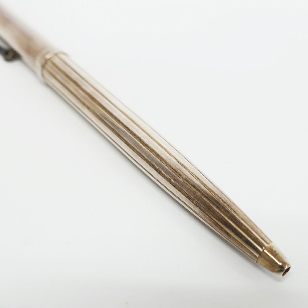 Hermes Ballpoint Pen Allegro 925 Sterling Silver Twisted Writing Instruments — view 5
