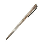 Hermes Ballpoint Pen Allegro 925 Sterling Silver Twisted Writing Instruments