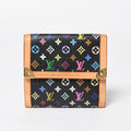 Louis Vuitton Wallet Porte Monnaie Billets Cartes Credit Monogram Multicolor