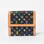 Louis Vuitton Wallet Porte Monnaie Billets Cartes Credit Monogram Multicolor — view 2