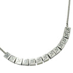 Louis Vuitton Collier LV Playit Metal Silver Necklace — view 2