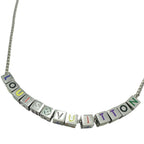 Louis Vuitton Collier LV Playit Metal Silver Necklace
