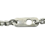 Louis Vuitton Collier LV Playit Metal Silver Necklace — view 8