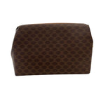 Celine Macadam Leather Brown Pouch Gold MC 00913/300 — view 2