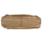 Gucci Abbey Canvas Gold Pink Beige Tote Bag — view 4