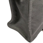 Hermes Herline a Dos MM Canvas Gray Backpack Silver — view 8
