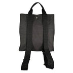 Hermes Herline a Dos MM Canvas Gray Backpack Silver — view 2