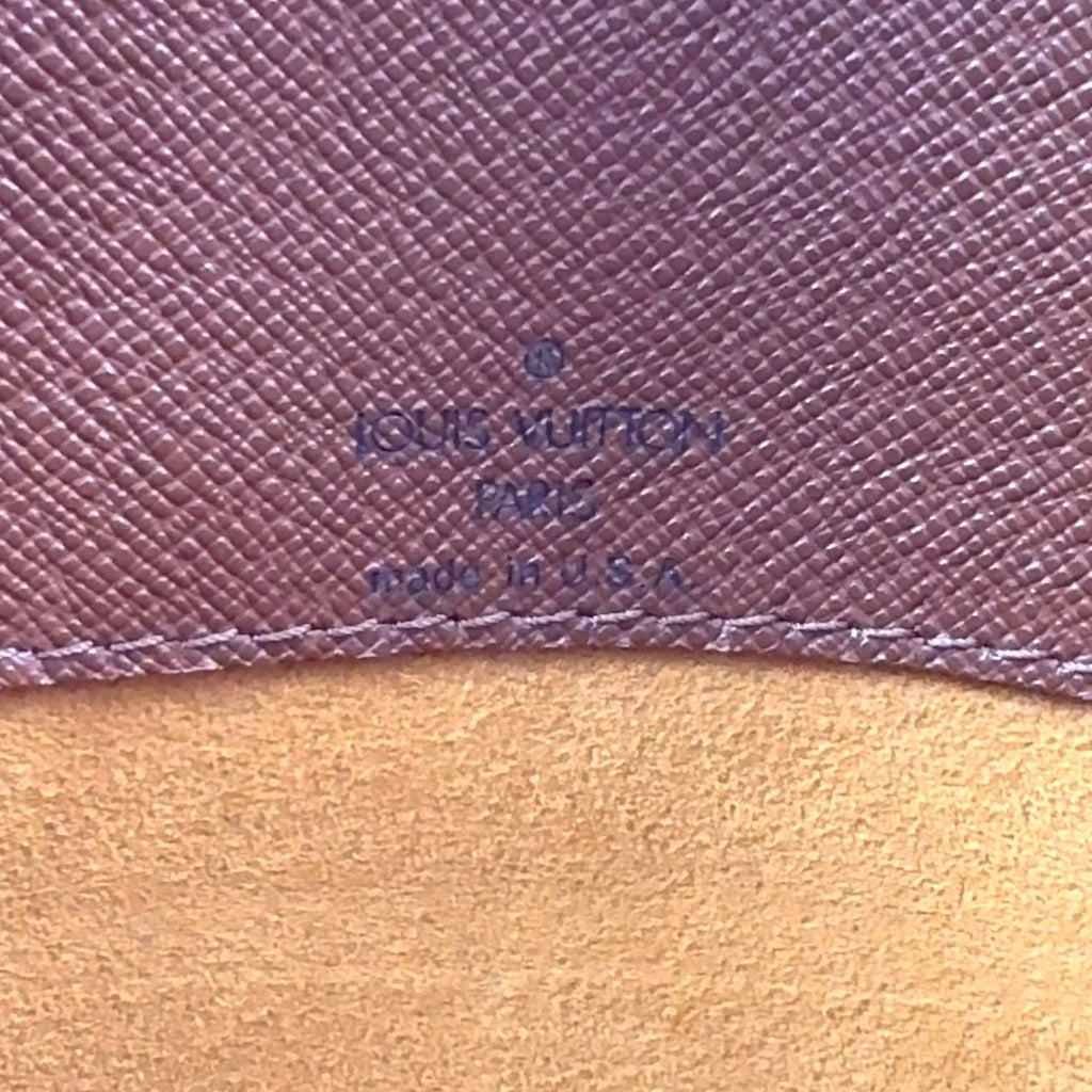 Louis Vuitton Musette Monogram Leather Brown Shoulder Bag Gold — view 4