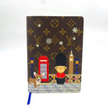 Louis Vuitton Cahier Clemence Leather Brown Multicolor Notebook Agenda