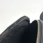 Louis Vuitton Ambler Damier Graphite Leather Canvas Black Belt Bag Silver — view 5