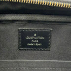 Louis Vuitton Ambler Damier Graphite Leather Canvas Black Belt Bag Silver — view 4