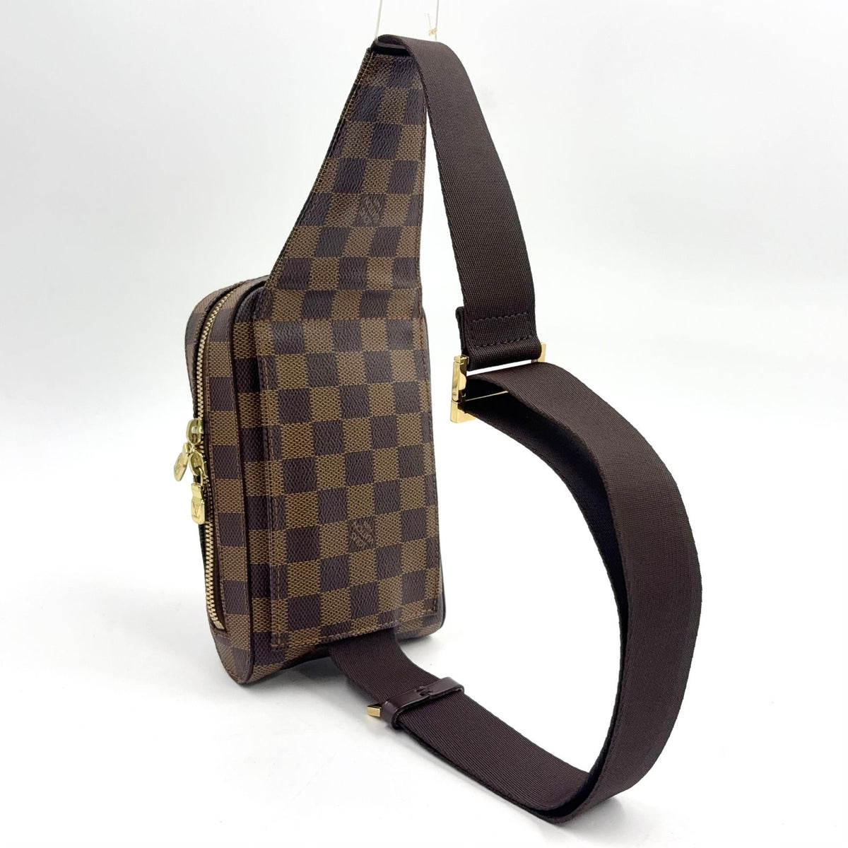 Louis Vuitton Geronimos Brown Belt Bag Gold — view 2