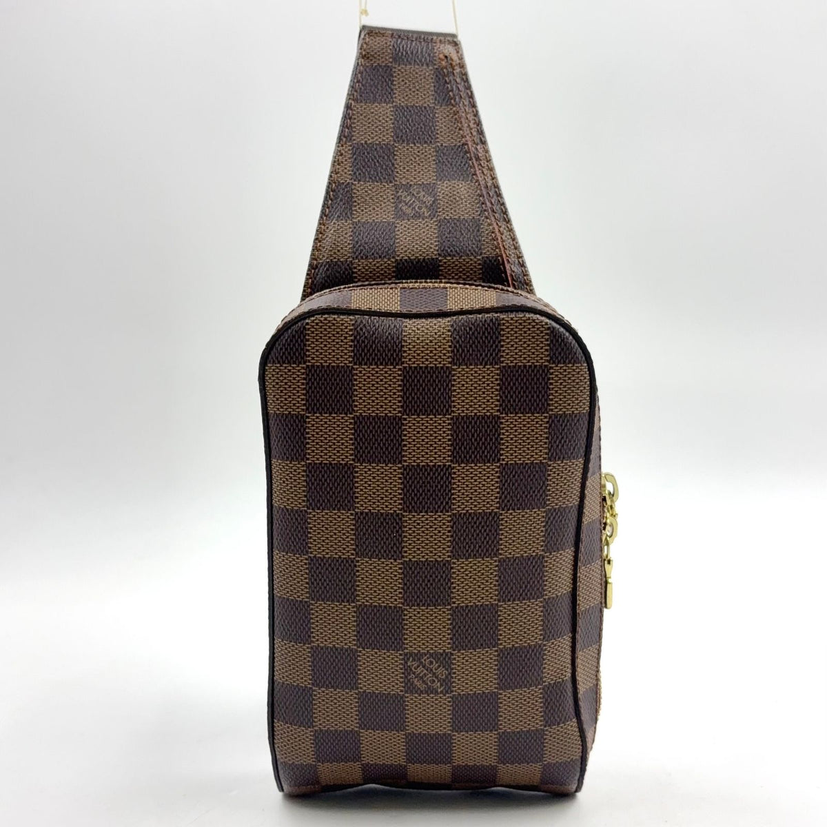 Louis Vuitton Geronimos Brown Belt Bag Gold