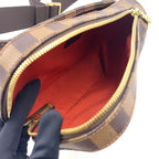 Louis Vuitton Geronimos Brown Belt Bag Gold — view 3