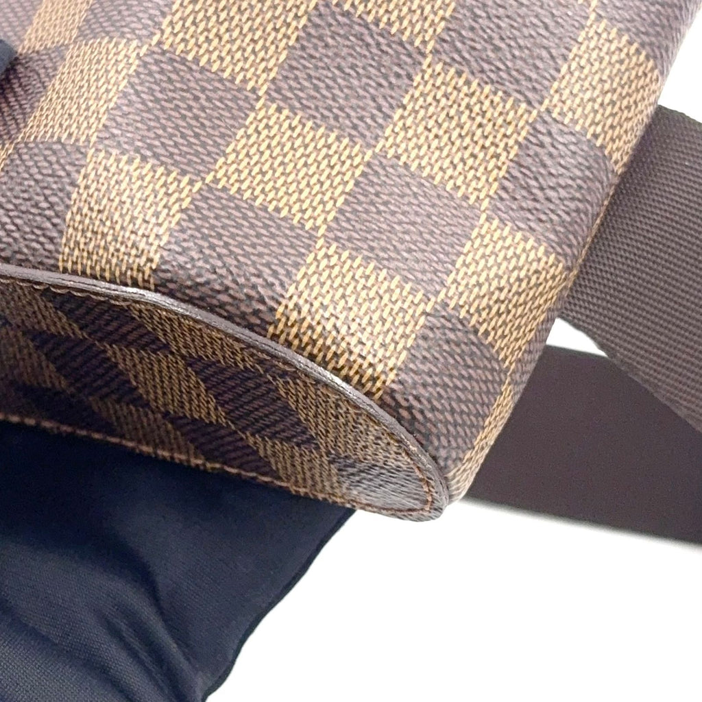 Louis Vuitton Geronimos Brown Belt Bag Gold — view 5