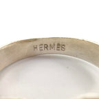 Hermes Audienne Rope Knot Silver Ring — view 4