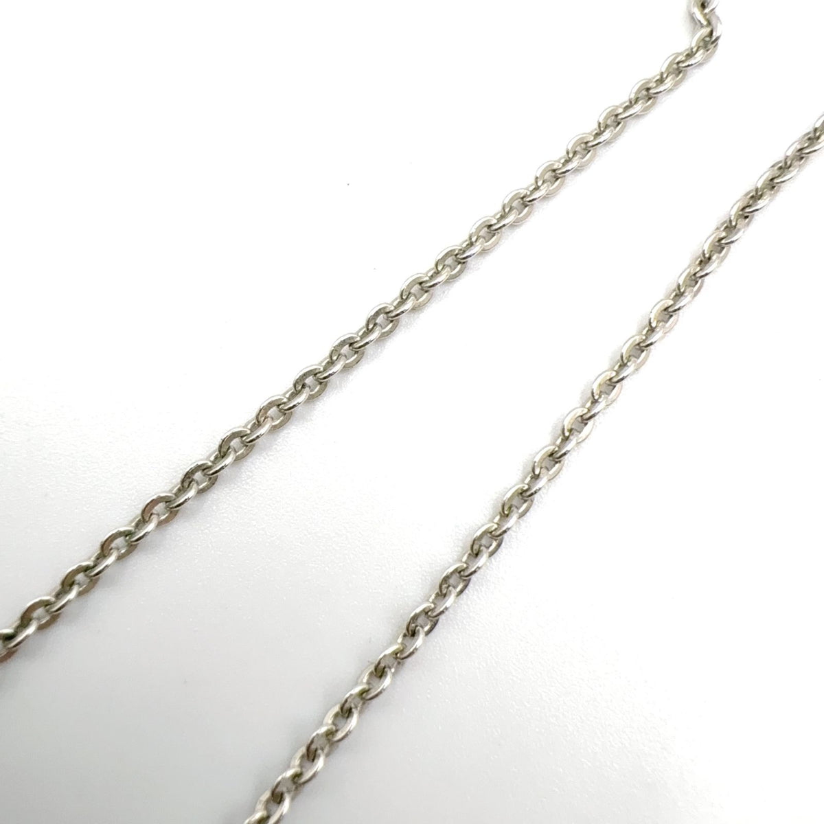 Dior Logo Metal Silver Necklace — view 6