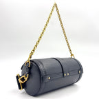 Louis Vuitton Papillon Trunk Epi Noir 2-Way Shoulder Leather Black Handbag Gold — view 2