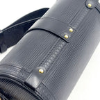 Louis Vuitton Papillon Trunk Epi Noir 2-Way Shoulder Leather Black Handbag Gold — view 7
