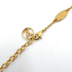 Louis Vuitton Essential V Metal Gold Necklace — view 7