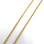 Louis Vuitton Essential V Metal Gold Necklace — view 6