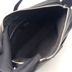 Dior Messenger Leather Canvas Black Shoulder Bag Silver — view 3
